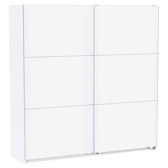 Garderobeskap Almara Hvit 220x60 cm