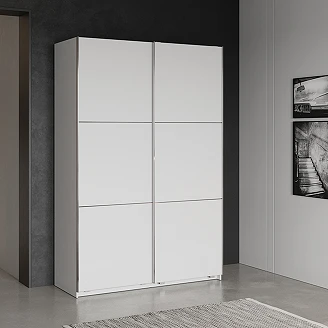 Garderobeskap <strong>Almara</strong>  Hvit 148x60 cm