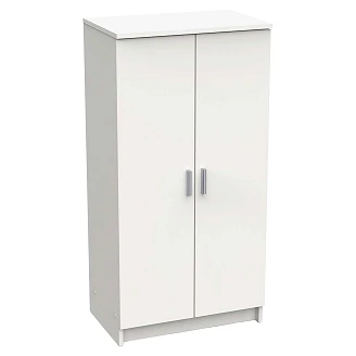 Skohylle Solenza Hvit, 2 Dører 55x35 cm