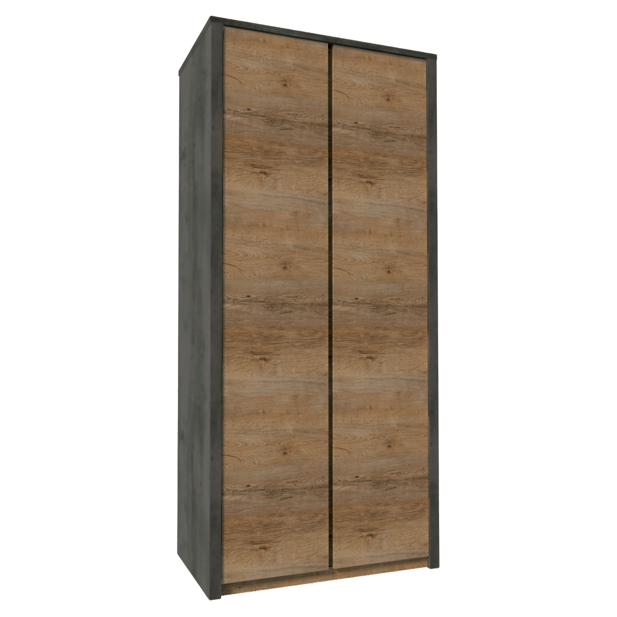 Garderobeskab Vistro Trøffel Eg 53x90 cm