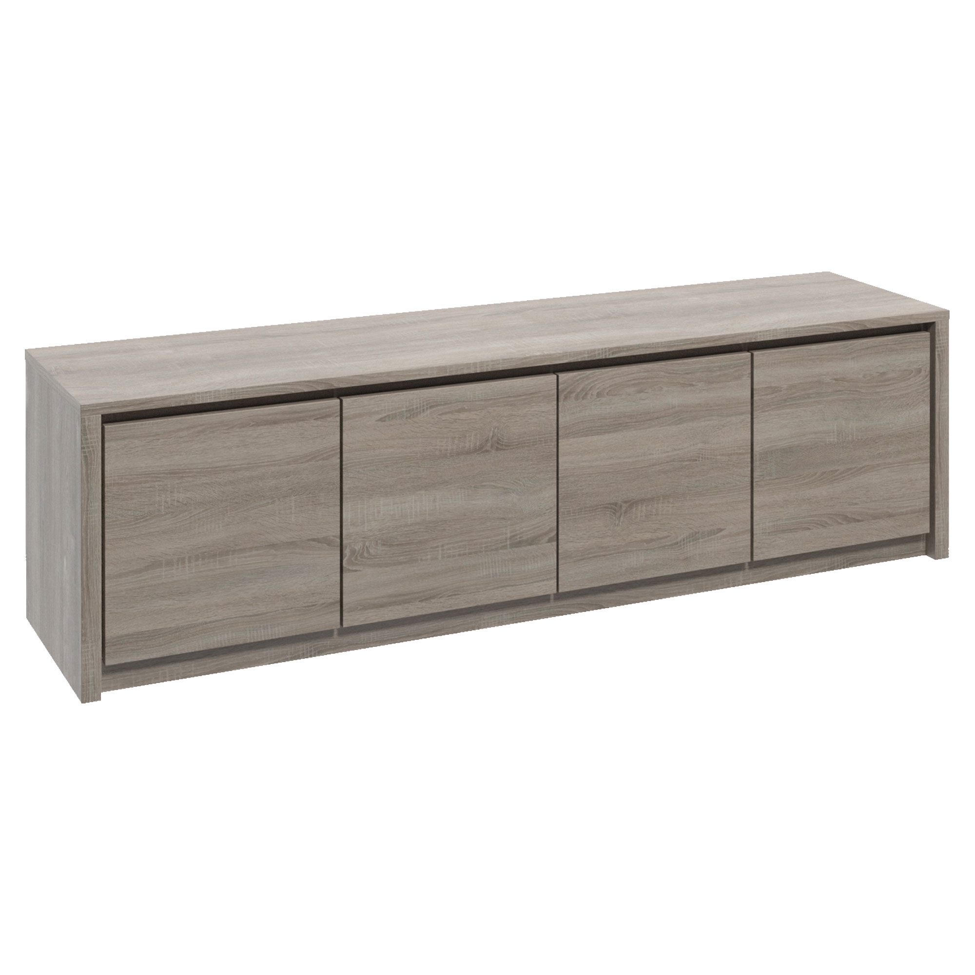 TV-Benk Vistro Trøffel Eik 43x170 cm