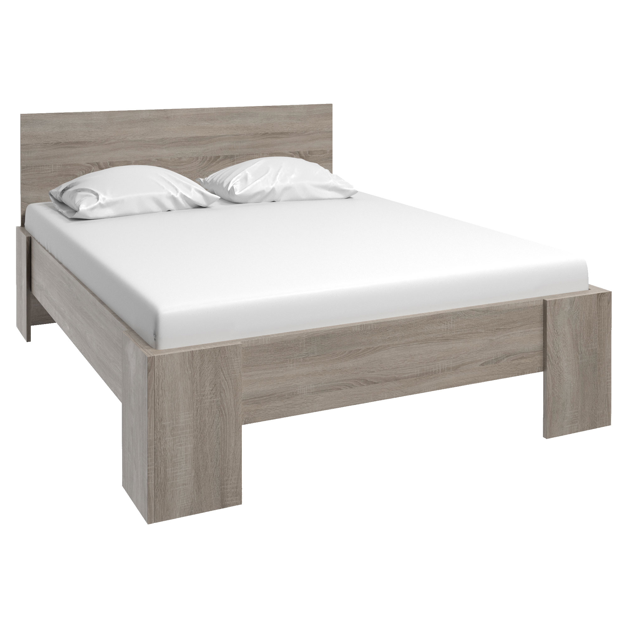 Sengeramme Vistro Trøffel Eik 207x170.5 cm