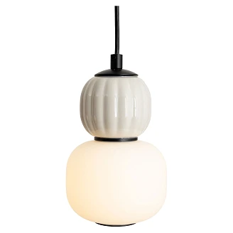Hengende lampe <strong>Sveg</strong>  Svart, Grå