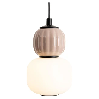 Hengende lampe <strong>Sveg</strong>  Svart, Beige
