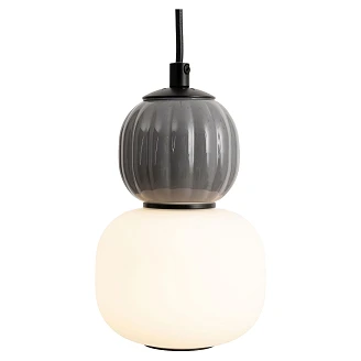 Hengende lampe <strong>Sveg</strong>  Svart, Mørkegrå