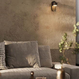 Vegglampe Tärna Svart