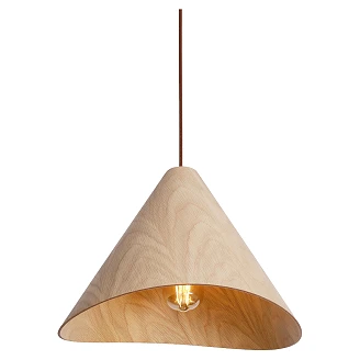 Hengende lampe <strong>Kivik</strong>  Eik Ø33.5 cm