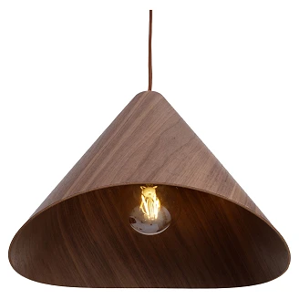 Hengende lampe <strong>Kivik</strong>  Mørk Valnøtt Ø33.5 cm