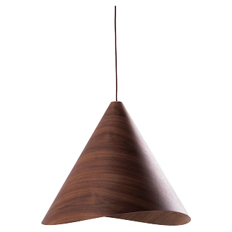 Hengende lampe <strong>Kivik</strong>  Mørk Valnøtt Ø61 cm
