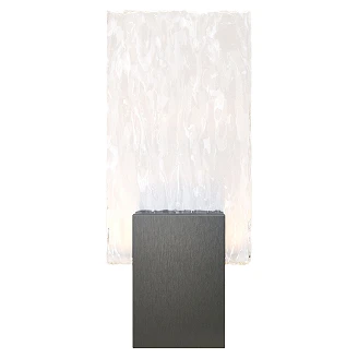 Vegglampe <strong>Floda</strong>  Polert Svart