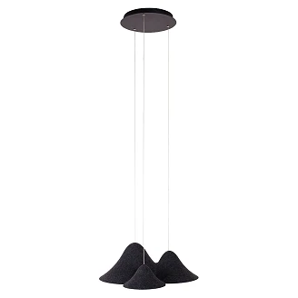Hengende lampe <strong>Graphite</strong>  Tre Svart, Grå