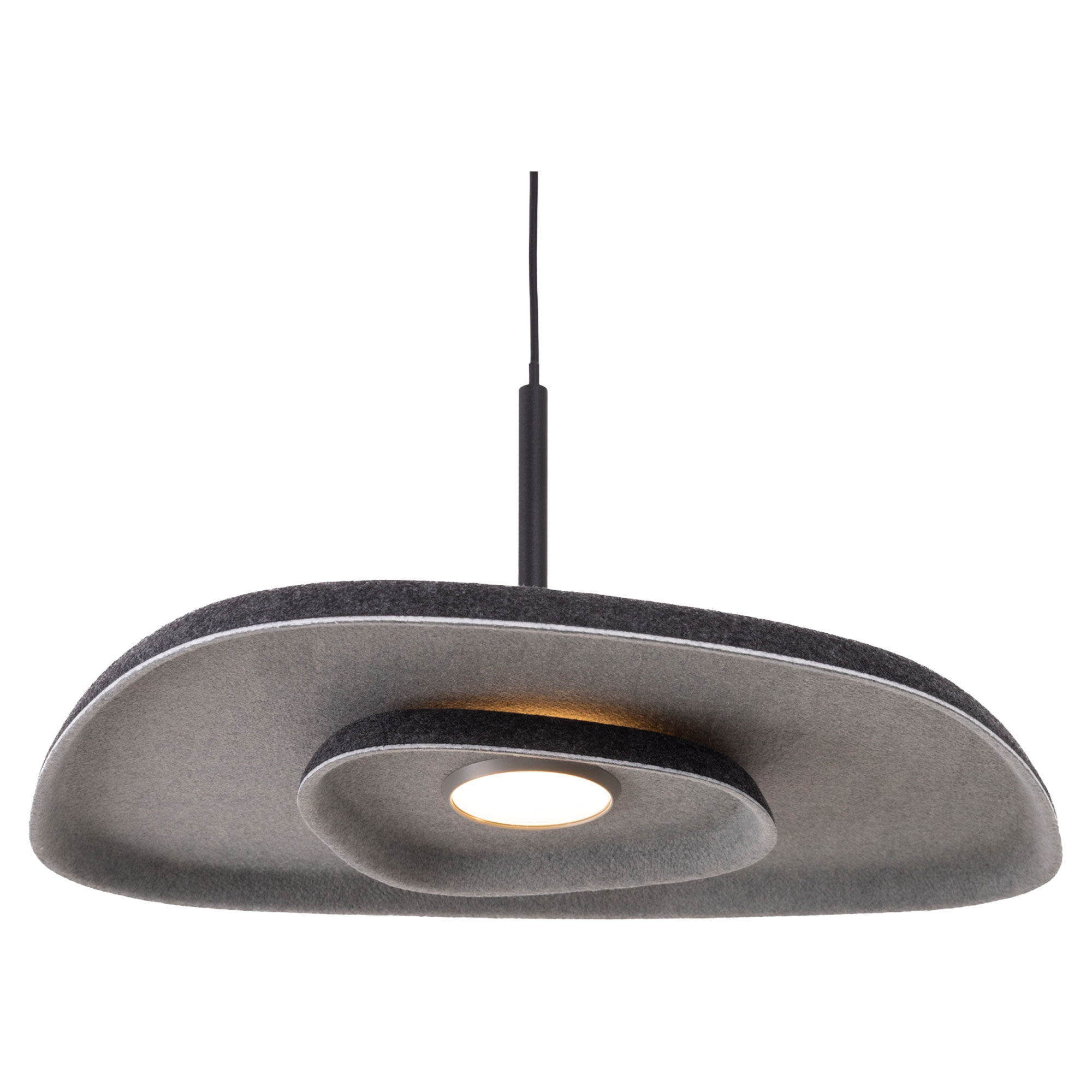 Hengende lampe Norsbo Svart, Grå
