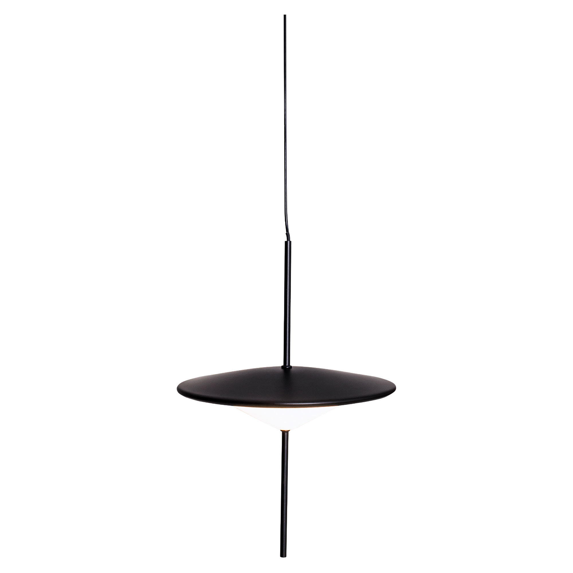 Hengende lampe Kvisle Svart Ø18 cm
