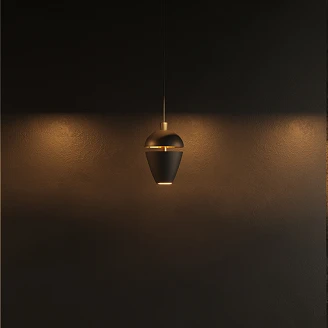 Hengende lampe <strong>Järna</strong>  Svart, Gull V1