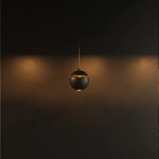 Hengende lampe <strong>Järna</strong>  Svart, Gull V2