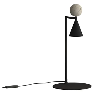 Bordlampe <strong>Fälth</strong>  Svart, Beige
