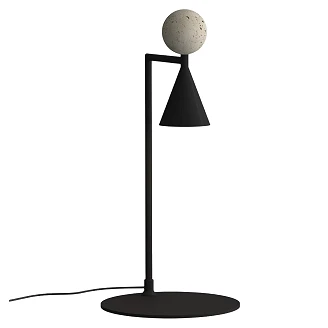 Bordlampe <strong>Fälth</strong>  Svart, Beige
