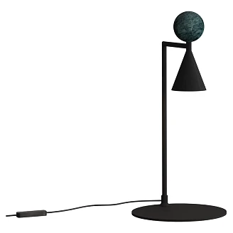 Bordlampe <strong>Fälth</strong>  Svart, Grønn