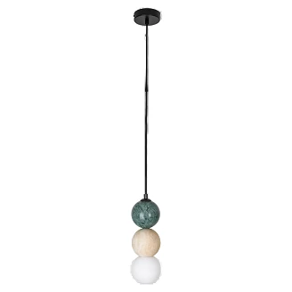 Hengende lampe <strong>Positano</strong>  Svart, Beige