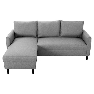 Hjørnesofa <strong>Vindre</strong>  Malmö Musegrå med Vendbar 192 cm