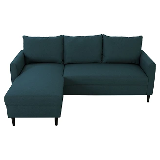 Hjørnesofa <strong>Vindre</strong>  Malmö Marineblå med Vendbar 192 cm