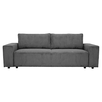 Sovesofa <strong>Velmi</strong>  Lincoln Antrasitt med Oppbevaring 239 cm