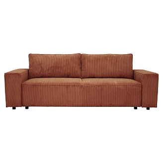 Sovesofa <strong>Velmi</strong>  Lincoln Terrakotta med Oppbevaring 239 cm