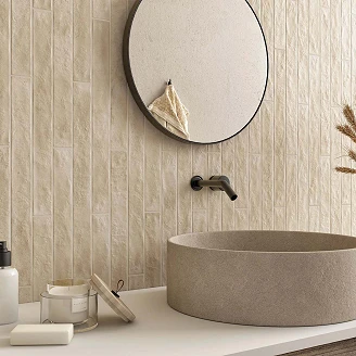 Veggflis <strong>Tiente</strong>  Beige Matt 5x50 cm