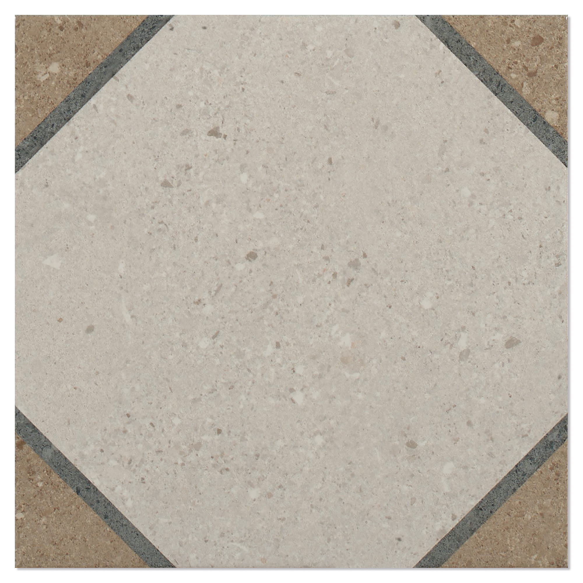 Gulvflis Tavira Dekor 3 Matt 23x23 cm