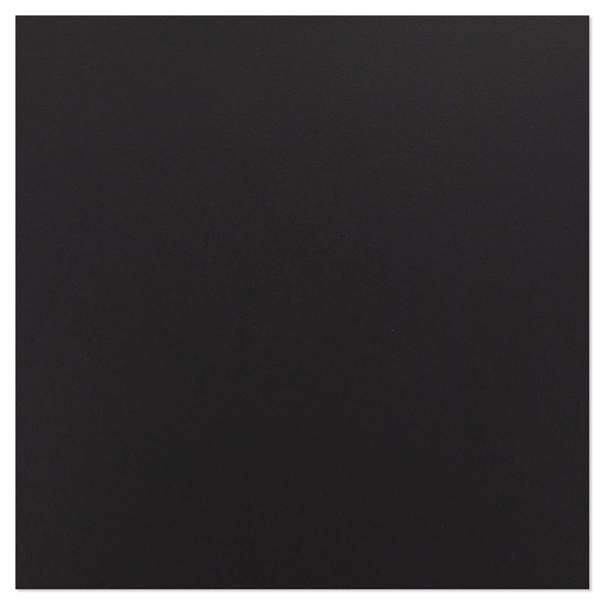 Gulvflis Haga Svart Matt 60x60 cm