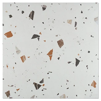 Gulvflis <strong>Ellis</strong>  Hvit Matt 100x100 cm