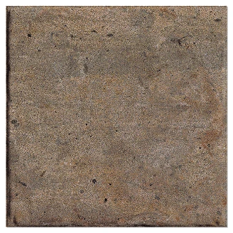 Utendørsflis <strong>Lövsta</strong>  Terrakotta Matt-Rustikk 20x20 cm Tykkelse 20 mm