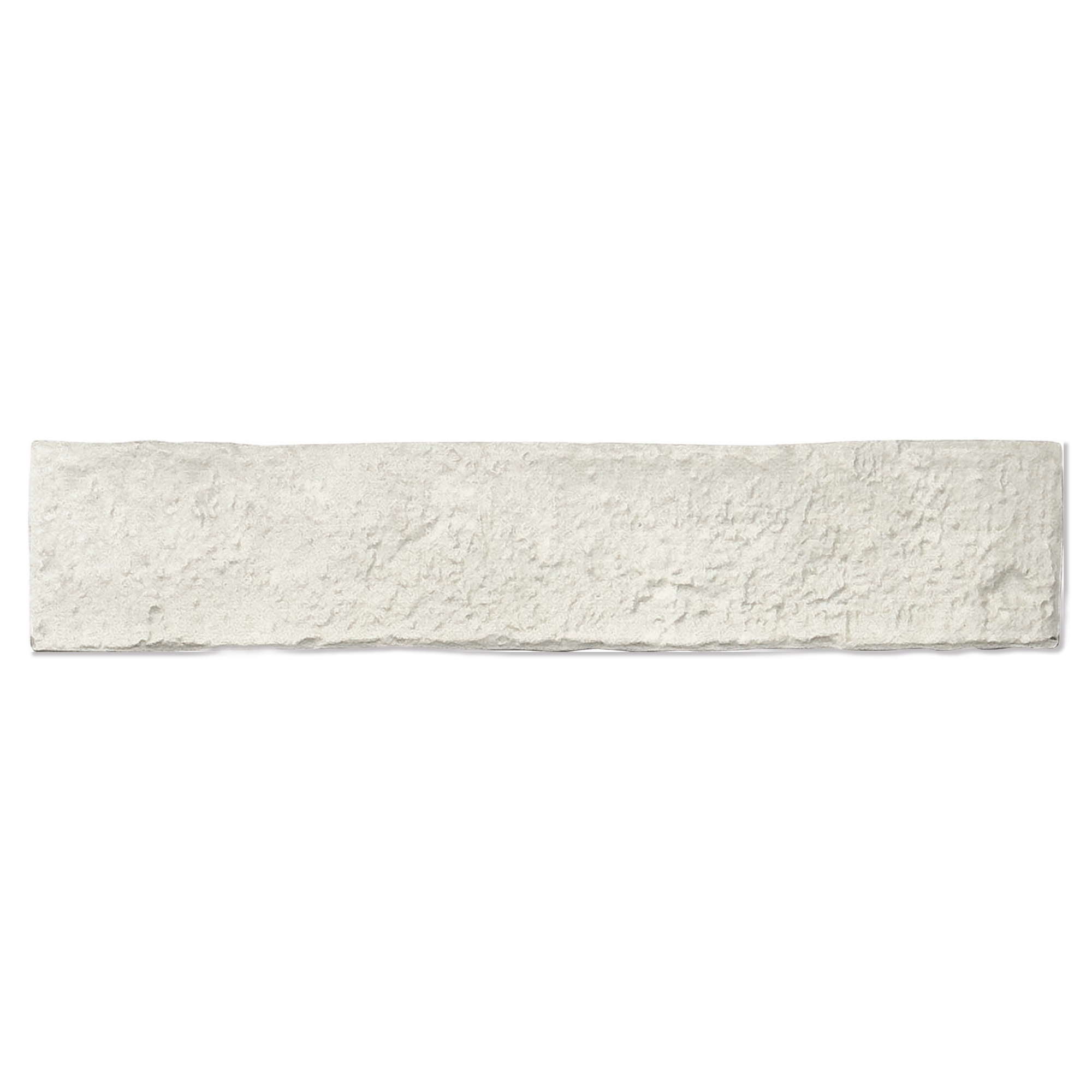 Veggflis Vester Kalkvit Matt-Rustikk 5x25 cm