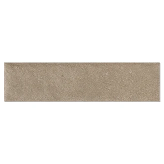 Gulvflis <strong>Hedmark</strong>  Brun Matt-Rustikk 7x28 cm
