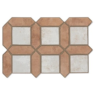Gulvflis <strong>Lindvik</strong>  Terrakotta-Mix Matt-Rustikk 40x60 cm