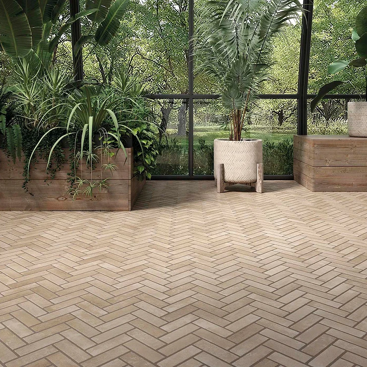 Gulvflis Ekliden Beige Matt-Rustikk 40x60 cm