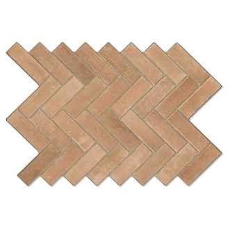 Gulvflis <strong>Ekliden</strong>  Rød Matt-Rustikk 40x60 cm