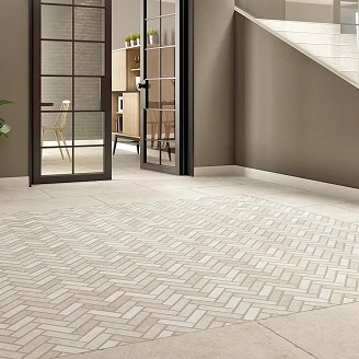Gulvflis <strong>Vallgren</strong>  Beige Matt-Rustikk 40x60 cm