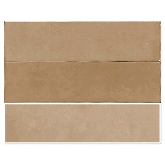 Estudio Veggflis <strong>Zellij</strong>  Clay Blank 6x25 cm