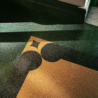 Terrazzo <strong>Graniglia</strong>  Verde Matt 20x20 cm