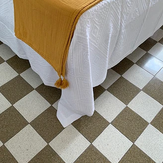 Terrazzo <strong>Graniglia</strong>  Bianco Matt 20x20 cm
