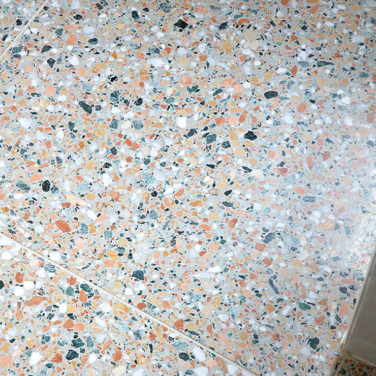Terrazzo Gra Veneziana Arlecchino Matt 40x40 cm