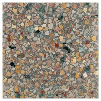 Terrazzo <strong>Gra Veneziana</strong>  Arcobaleno Matt 60x60 cm