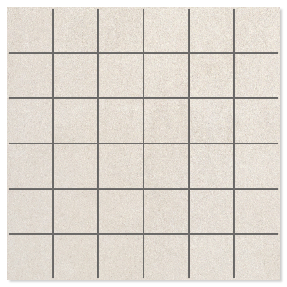 Mosaikk Gulvflis Direct Lys Grå Matt 30x30 (5x5) cm