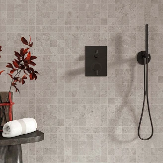 Novoceram Mosaikkflis <strong>Kairn</strong>  Gris Matt 30x30 (5x5) cm