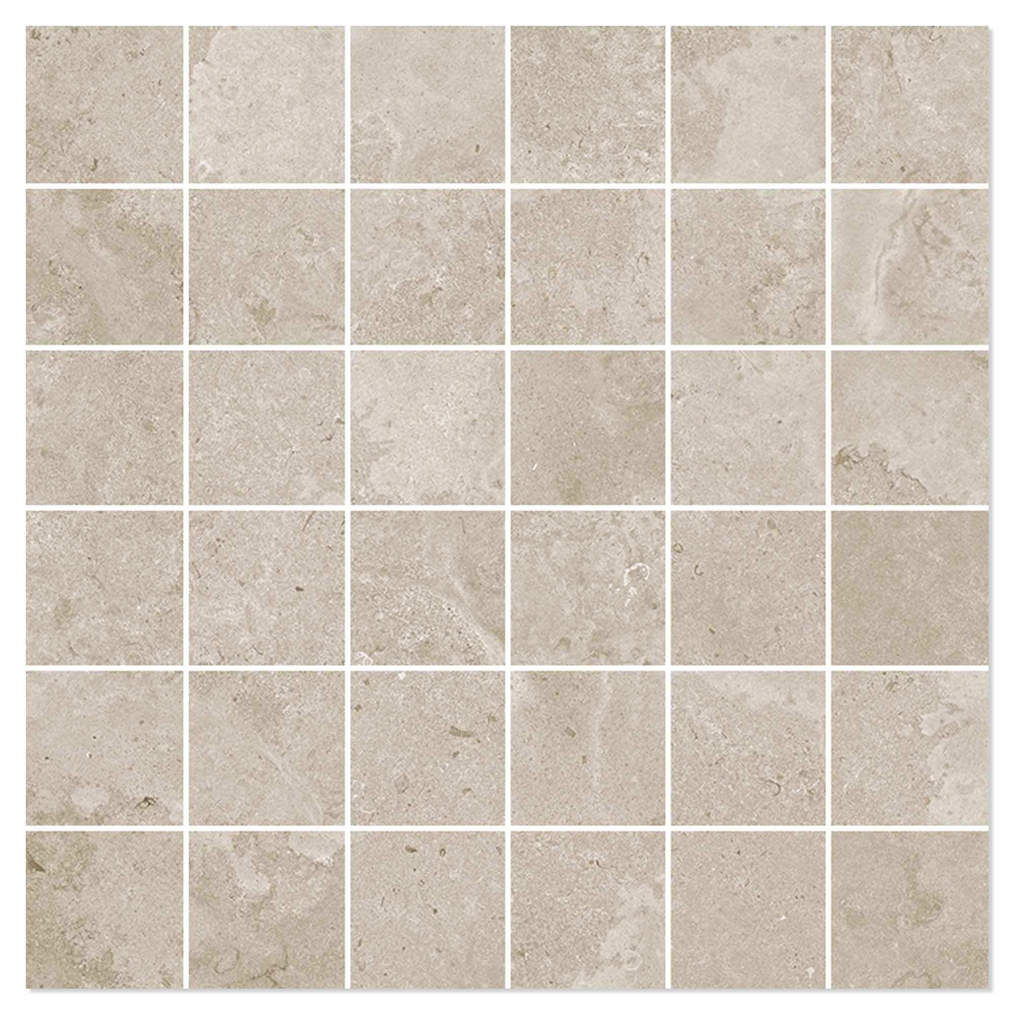 Novoceram Mosaikkflis Kairn Sable Matt 30x30 (5x5) cm