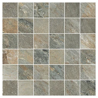Novoceram Mosaikkflis <strong>Zephyr Novoceram</strong>  Grey Matt 30x30 (5x5) cm