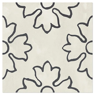 Novoceram Gulvflis <strong>Boheme</strong>  Flower Matt 20x20 cm
