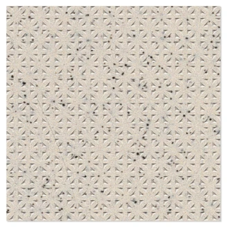 Novoceram Gulvflis Standard Blanc Noir Pointe De Diamant Matt 30x30 cm