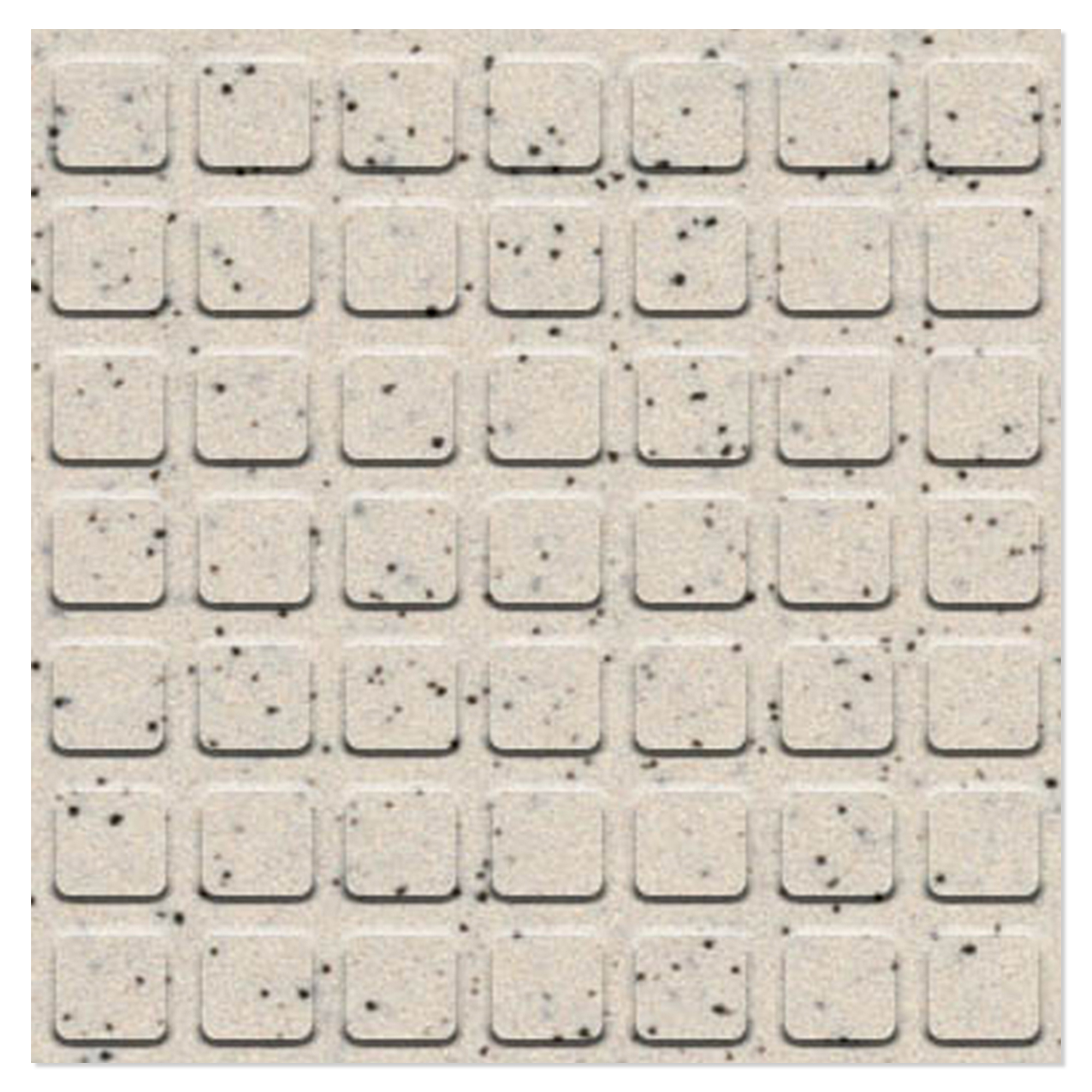 Novoceram Gulvflis Standard Blanc Noir Pastilles Carrees Matt 30x30 cm